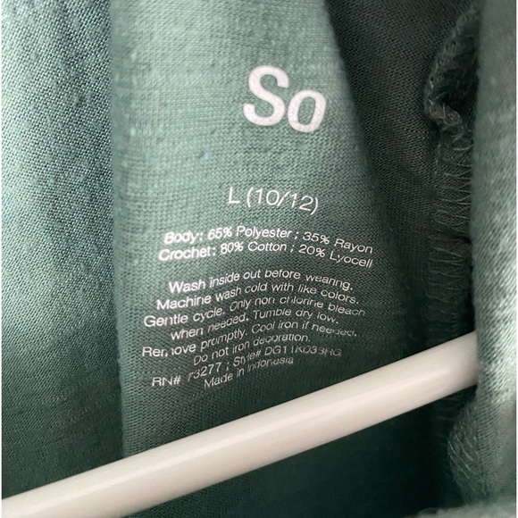 SO - Teal Grow Your World Long Sleeve - L - Picture 4 of 7